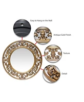Infinity Instruments Round Wall Mirror
