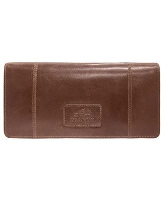 Mancini Casablanca Collection Rfid Secure Ladies Trifold Wallet