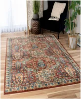 Closeout! Orian Alexandria Bombay Red 5'1" x 7'6" Area Rug