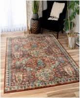 Closeout Alexandria Bombay Red Rug