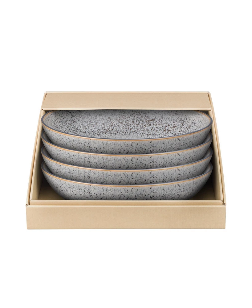 Denby Studio Grey 4 Piece Pasta Bowl Set