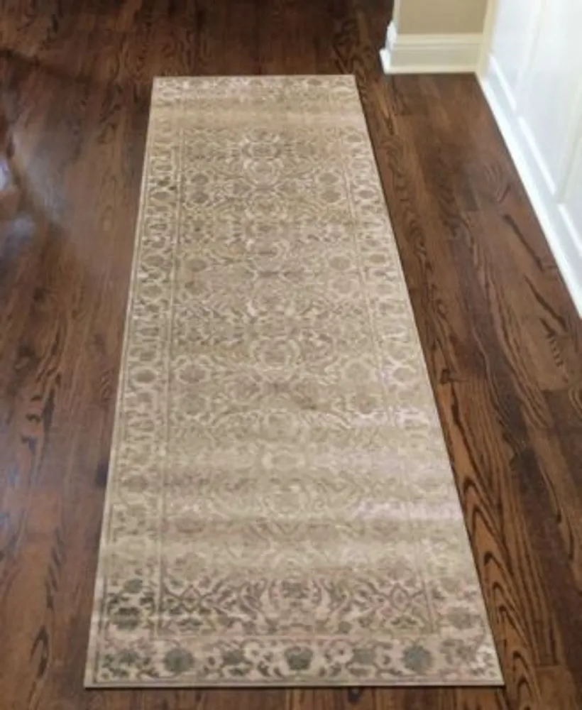 Closeout Km Home Cantu Ivory Cream Area Rug Collection