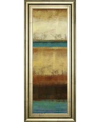 Classy Art Earth by Allison Pearce Framed Print Wall Art - 18" x 42"