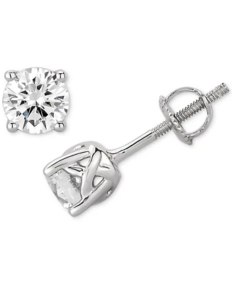 Gia Certified Diamond Stud Earrings (1 ct. t.w.) 14k White or Yellow Gold