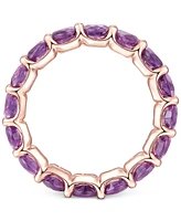 Rhodolite Garnet Band (1/2 c.t. t.w.) Sterling Silver (Also Available Citrine, Blue Topaz, Multi, Opal, and Amethyst)
