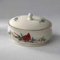 Lenox Winter Greetings Covered Dish