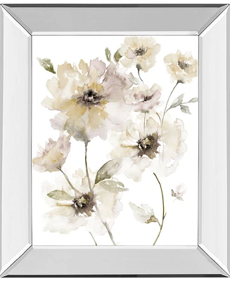 Classy Art Translucent Garden I by Nan Mirror Framed Print Wall Art, 22" x 26"