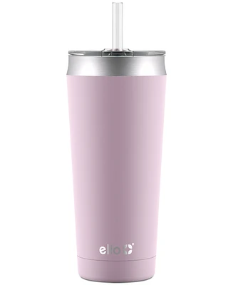 Ello Beacon Stainless Steel Coffee Tumbler, Cashmere Pink