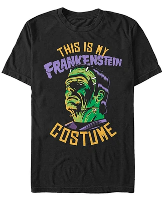 Universal Monsters Men's Frankenstein Halloween Costume Short Sleeve T-Shirt