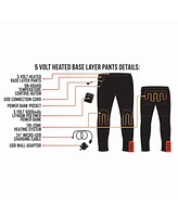 ActionHeat Women's 5V Battery Heated Base Layer Pants