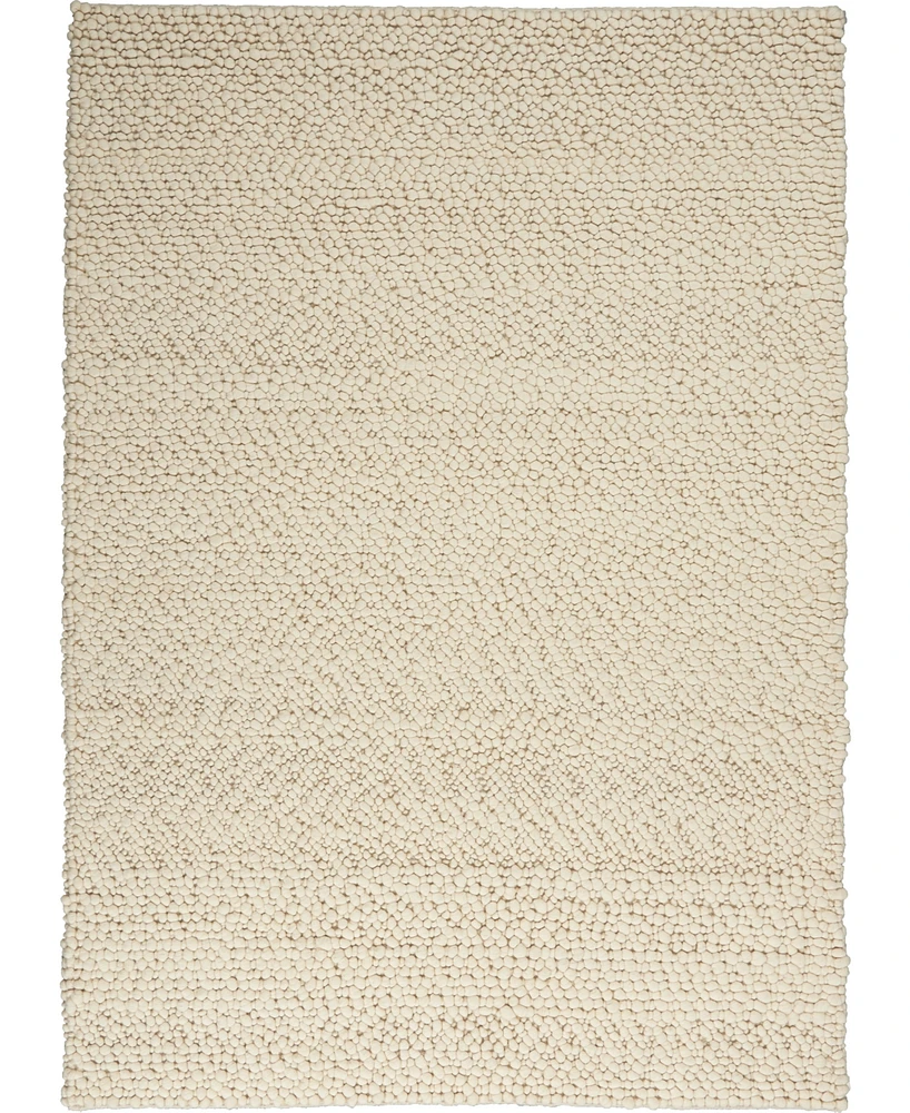 Calvin Klein CK940 Riverstone Ivory 8' x 10' Area Rug