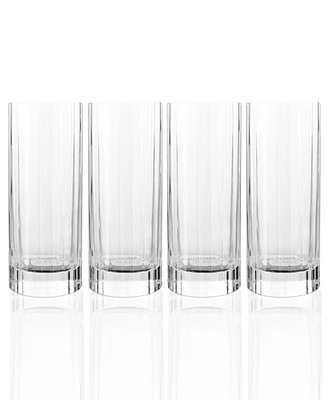 Luigi Bormioli Bach 16.25 Oz Beverage Glasses, Set of 4