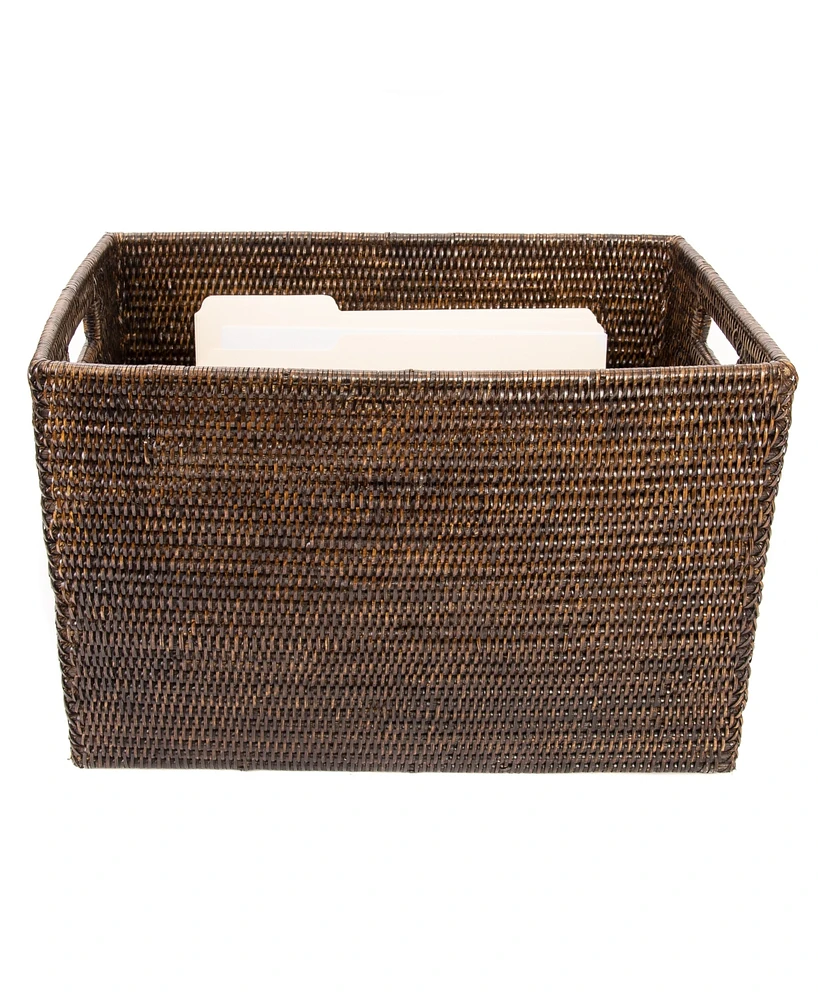 Artifacts Rattan Storage Box Legal File