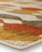 Closeout! Scott Living Expressions Acoustics Ginger 2'4 x 7'10 Runner Rug