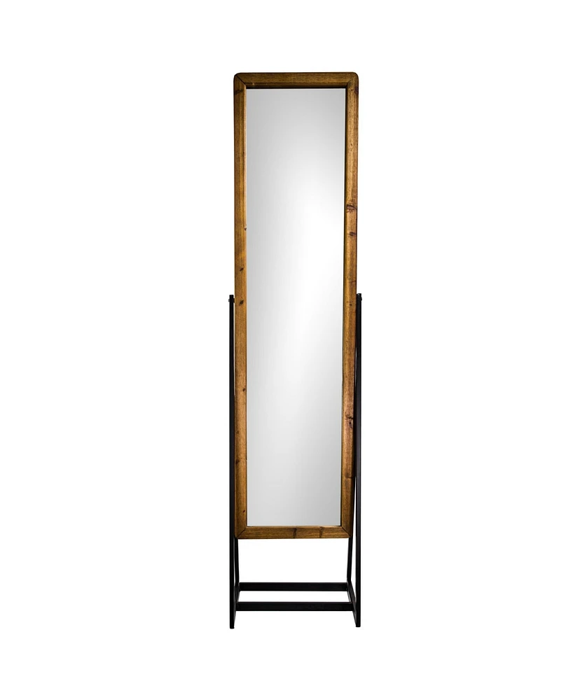 American Art Decor Wooden Cheval Mirror
