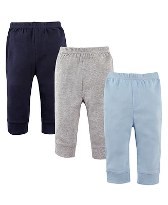 Luvable Friends Baby Boys Soft Cotton Pants