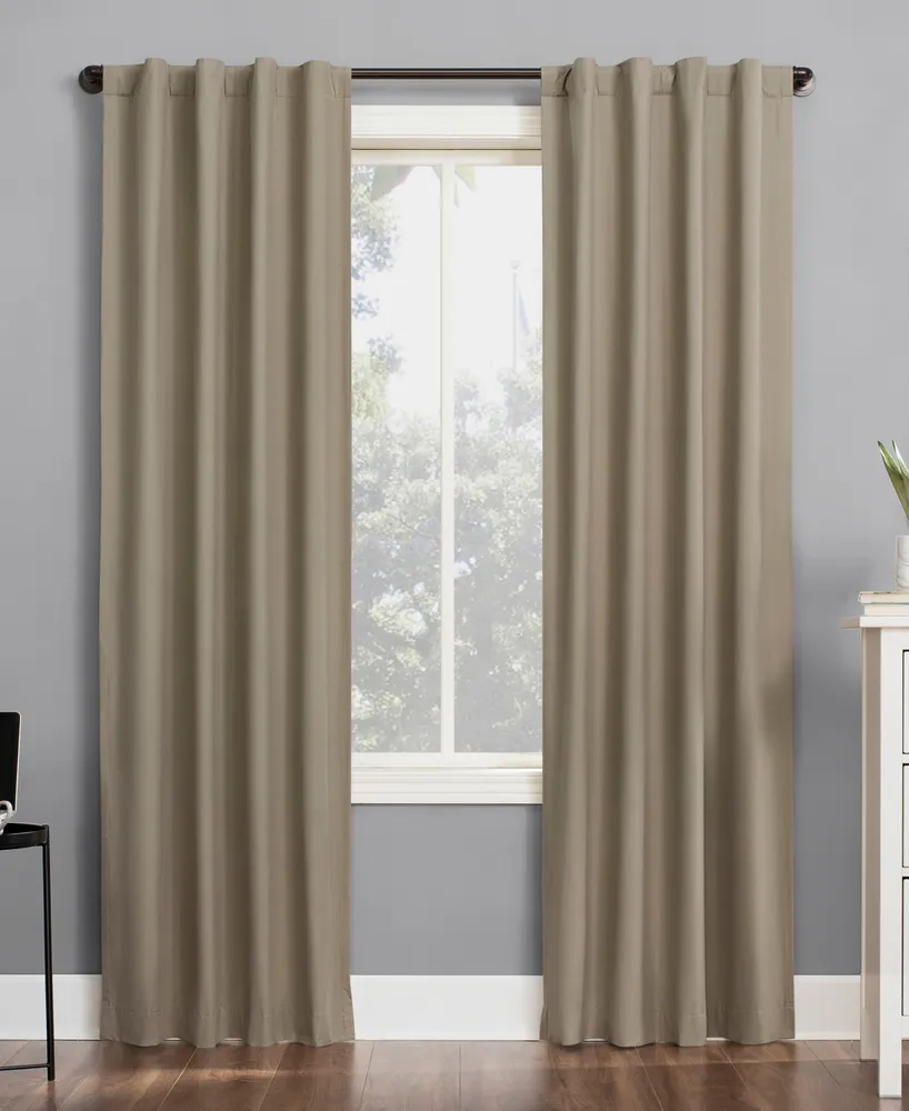 Cyrus Thermal 100% Blackout Back Tab Curtain Panel