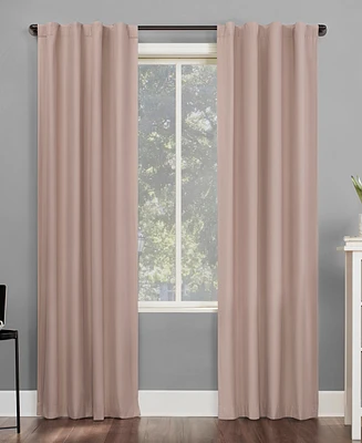 Cyrus Thermal 100% Blackout Back Tab Curtain Panel