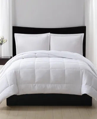 London Fog Embossed Dot Seersucker Down Alternative Comforter, Full/Queen