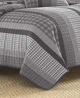 Closeout! Nautica Gulf Shores Cotton Reversible 2-Pc. Quilt Set, Twin
