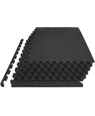 Exercise Puzzle Mat 1-in, 24 Sq Ft - 6 Tiles