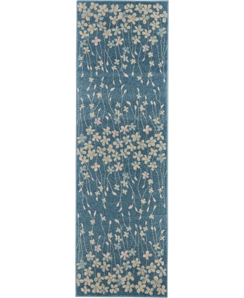 Long Street Looms Peace PEA04 2'3" x 7'3" Runner Rug