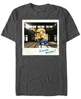 Fifth Sun Minions Men's Stuart Poloroid Moves Short Sleeve T-Shirt