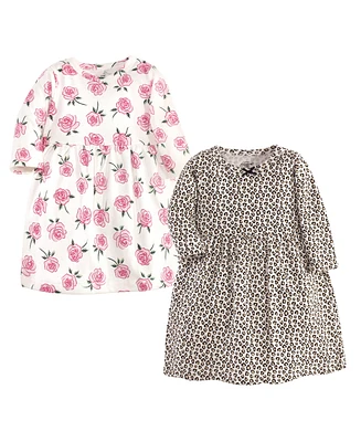 Little Treasure Toddler Girls Comfy Cotton Dresses