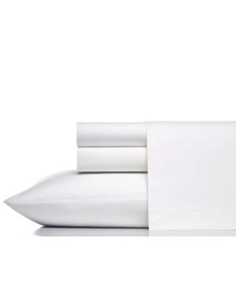 Vera Wang Solid 400 Thread Count Cotton Percale Sheet Sets