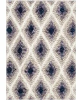 Closeout! Orian Cotton Tail Ikat Diamond Multi 6'7" x 9'6" Area Rug