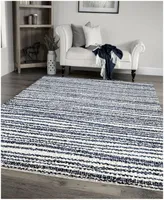 Closeout! Orian Cotton Tail Knitted All Over Neutral 5'3" x 7'6" Area Rug