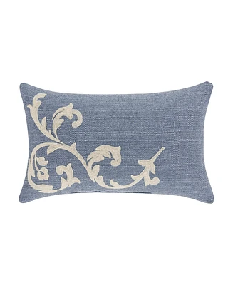 J Queen New York Aurora Boudoir Decorative Pillow, 15" x 21"