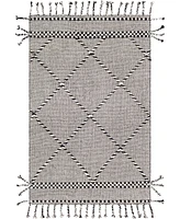 Closeout! Livabliss Apache Apa- Black 8' x 10' Area Rug
