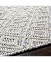 Closeout Livabliss Farmhouse Tassels Fts 2303 Gray Rug
