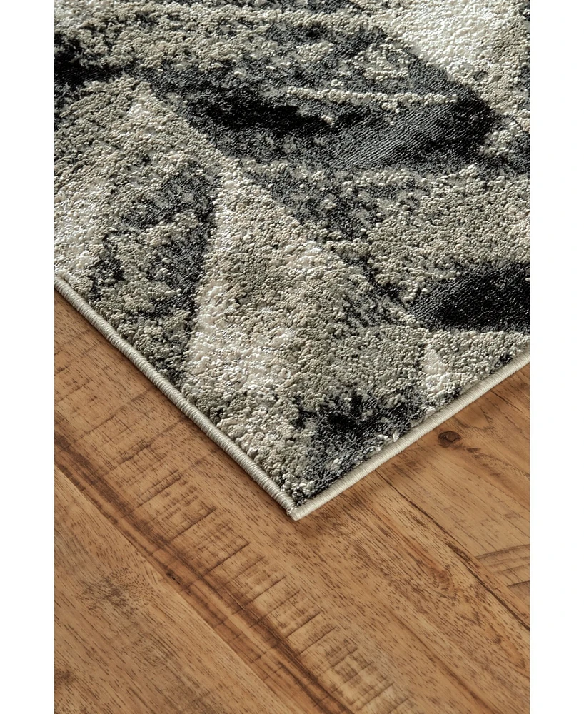 Feizy Micah R3048 Gray 5' x 8' Area Rug