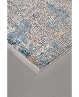 Feizy Cadiz R3889 Ivory 4'10" x 7'10" Area Rug