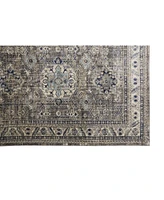 Feizy Sarrant R3967 Charcoal 6'7" x 9'10" Area Rug