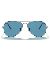 Ray-Ban Polarized Aviator Metal Ii Sunglasses, RB3689