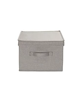 Household Essential Large Fabric Storage Bins 2 Pack