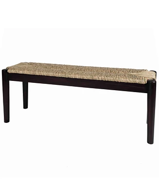 StyleCraft Indoor or Outdoor Seagrass Bench