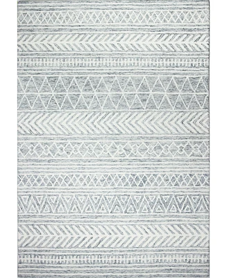 Closeout! Bashian Taron Val-08 Silver 3'6" x 5'6" Area Rug