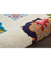 Closeout! Nourison Home Nomad NMD06 Ivory 7'10" x 10'6" Area Rug