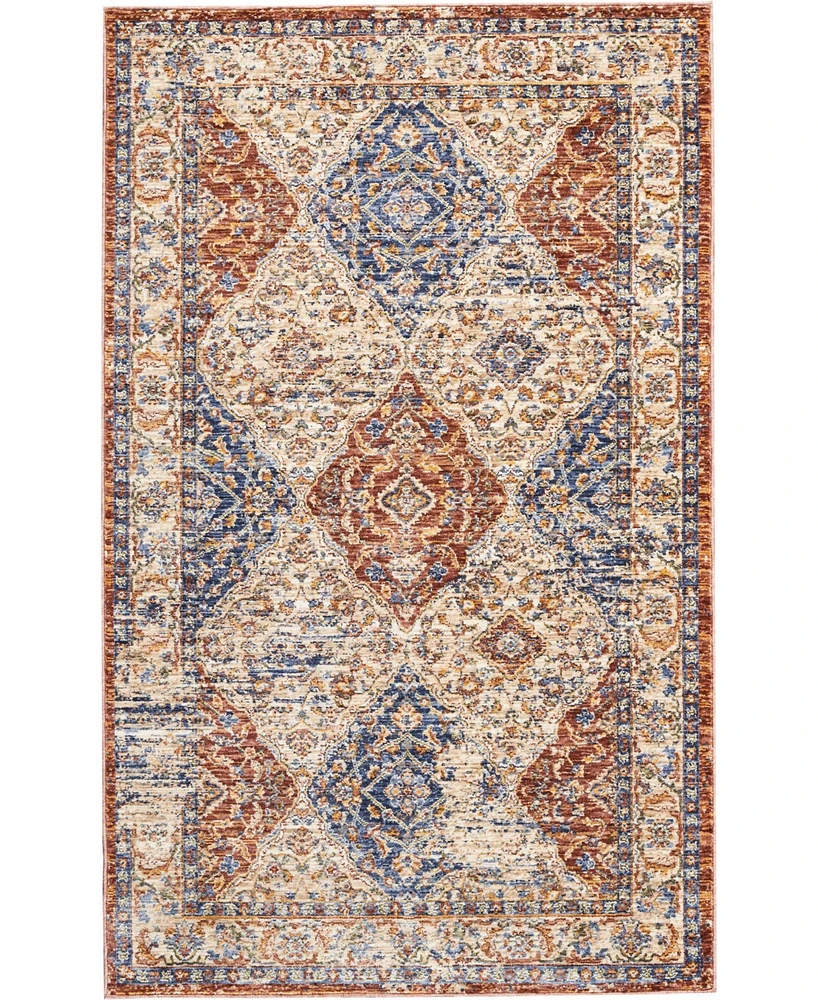 Closeout! Nourison Home Lagos LAG01 Cream 5'3" x 7'6" Area Rug