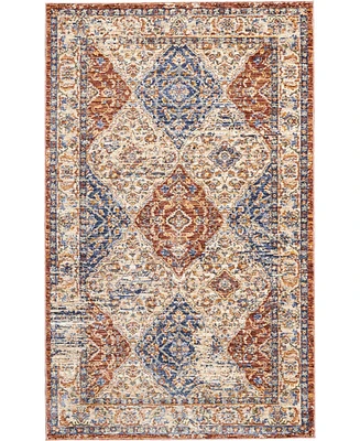 Closeout! Nourison Home Lagos LAG01 Cream 5'3" x 7'6" Area Rug