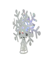 Northlight Lighted Snowflake Christmas Tree Topper