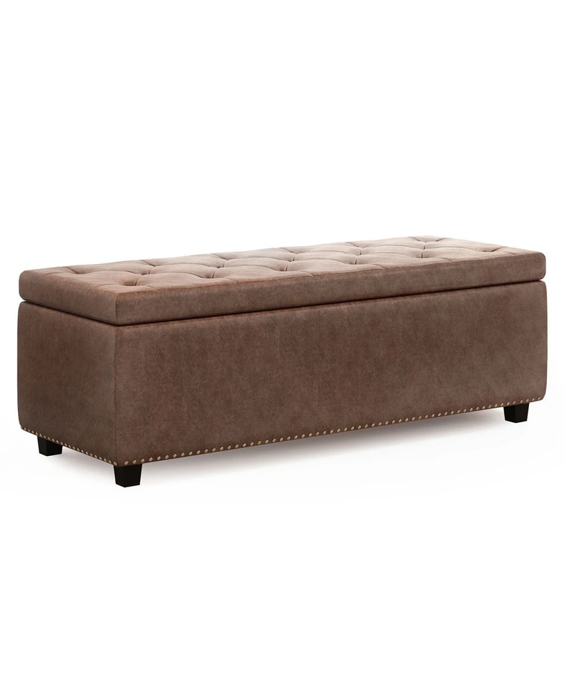 Hamilton Traditional Rectangle Storage Ottoman