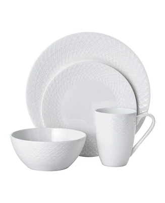 Mikasa Jenna 16 Piece Dinnerware Set, Service for 4