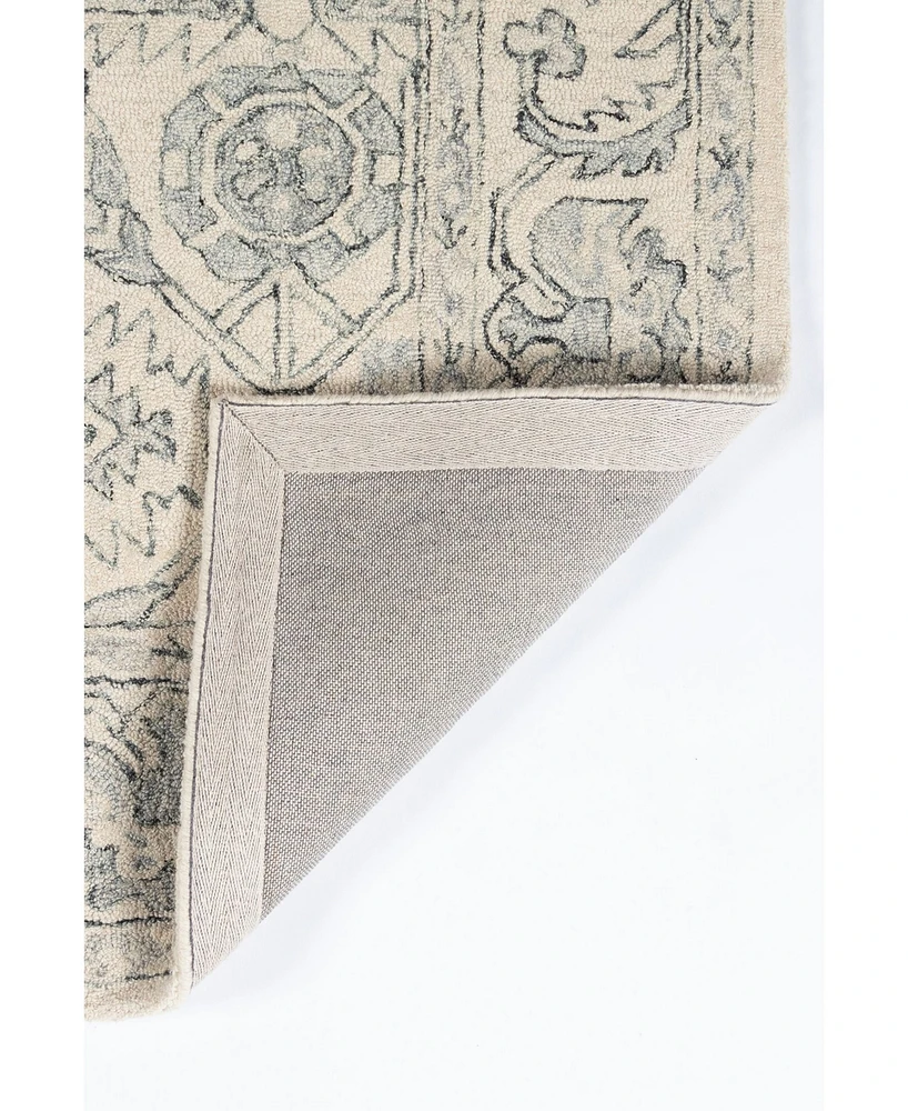 Momeni Tangier TAN37 Ivory 3'6" x 5'6" Area Rug