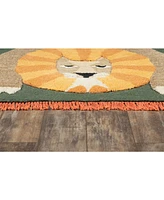 Momeni Atticus Atc-1 Green 5' x 7' Area Rug