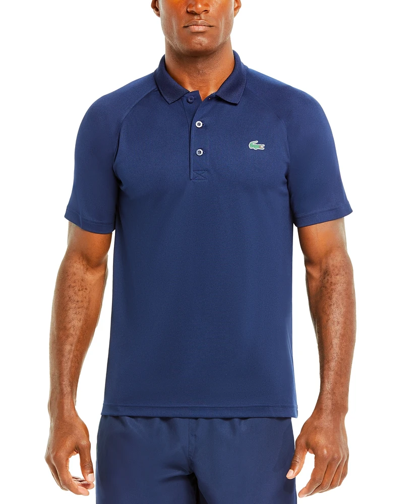 Men's Lacoste Breathable Run-Resistant Interlock Polo Shirt